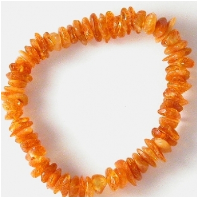 Yellowish amber bracelet 2