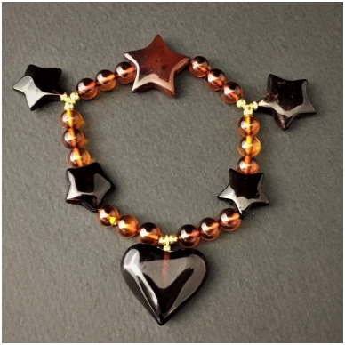 Amber bracelet "Stars" Amber bracelet "Stars"