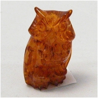 Amber figurine "Owl"