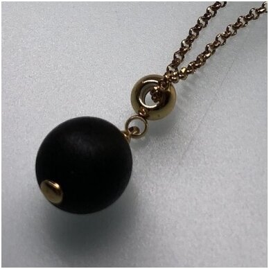 Black amber pendant Black amber pendant