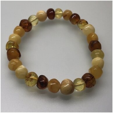 Natural amber bracelet