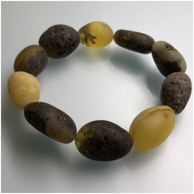 Natural dark amber bracelet 2