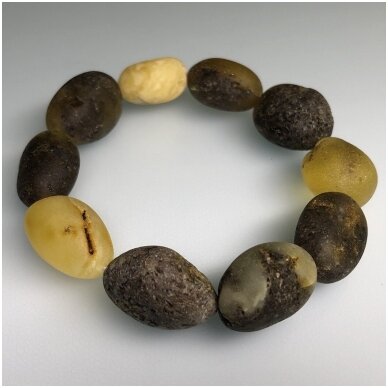 Natural dark amber bracelet 3