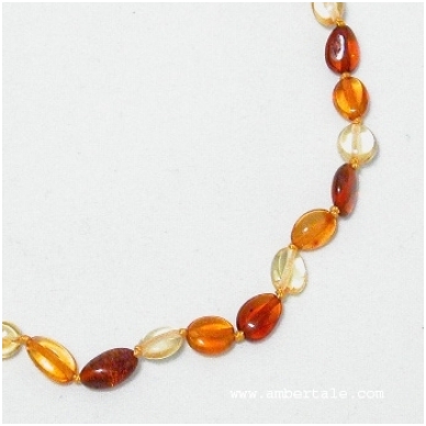 Amber necklace for children 2