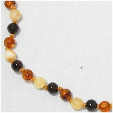 Amber necklace for children 2