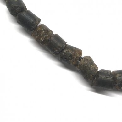 Green Amber necklace for man 2